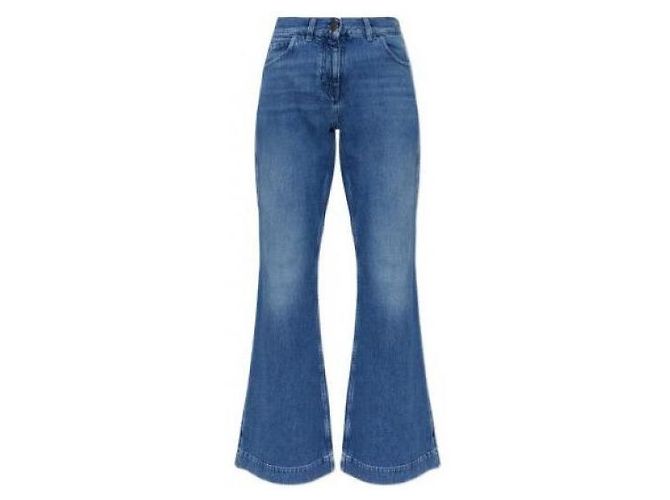 Moncler Pantalones denim wide leg azul - vista 4