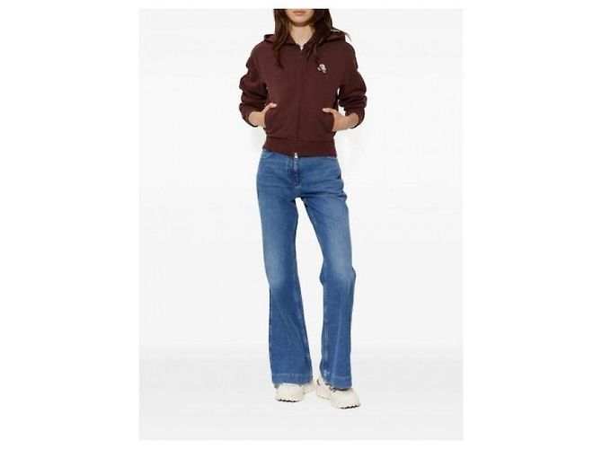 Moncler Pantalones denim wide leg azul - vista 5
