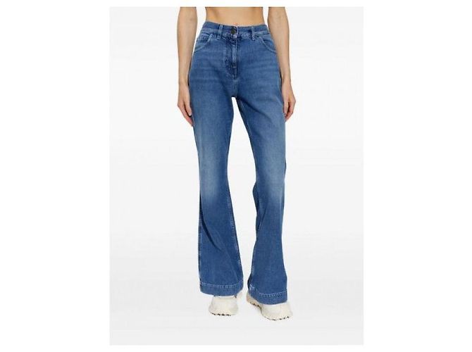 Moncler Pantalones denim wide leg azul - vista 6