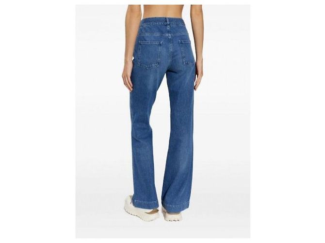 Moncler Pantalones denim wide leg azul - vista 8