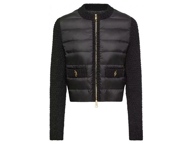 Moncler Cardigã com zíper acolchoado - vista 4