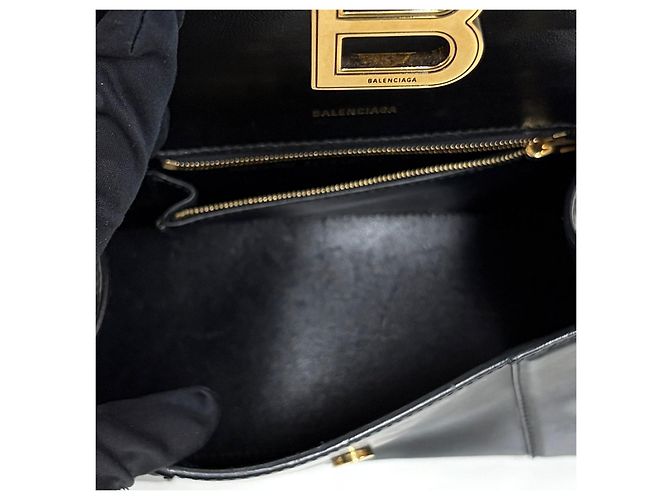 Balenciaga Borsa Tote con manico Borsa a tracolla Nero - vista 15