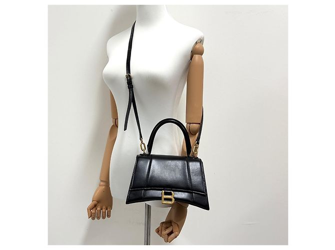 Balenciaga Borsa Tote con manico Borsa a tracolla Nero - vista 2