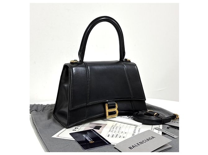 Balenciaga Borsa Tote con manico Borsa a tracolla Nero - vista 4