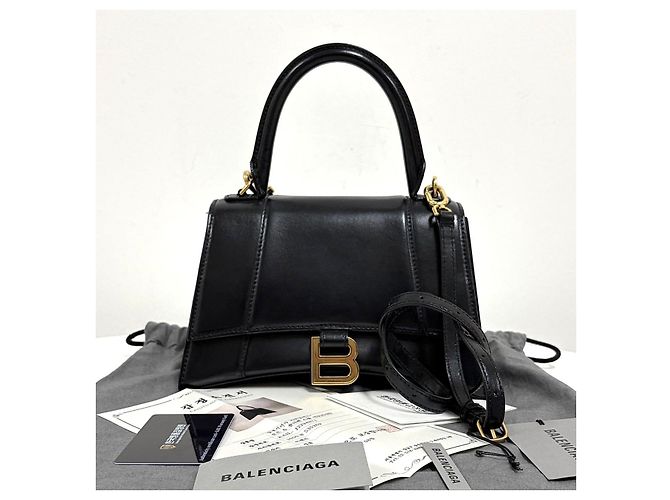 Balenciaga Borsa Tote con manico Borsa a tracolla Nero - vista 6