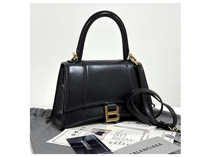 Balenciaga Borsa Tote con manico Borsa a tracolla Nero - vista 7