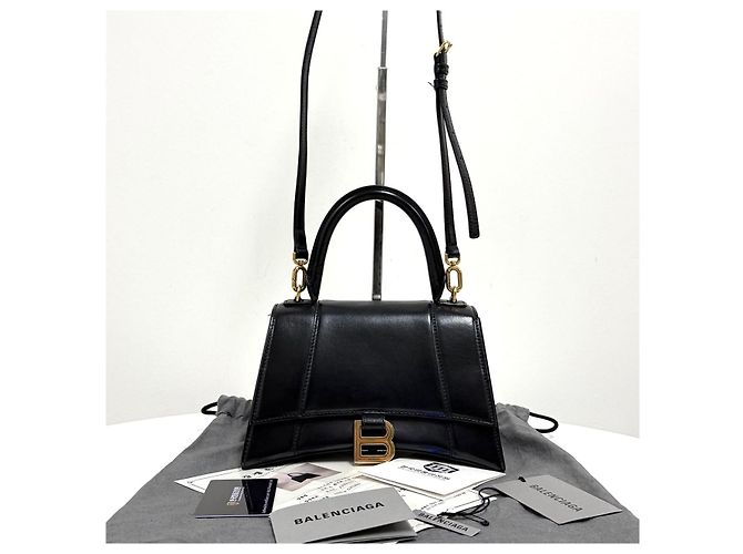Balenciaga Borsa Tote con manico Borsa a tracolla Nero - vista 8