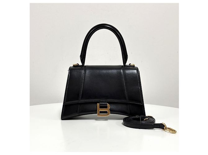 Balenciaga Borsa Tote con manico Borsa a tracolla Nero - vista 9