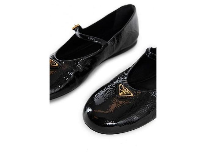 Prada Bailarinas de charol - vista 10