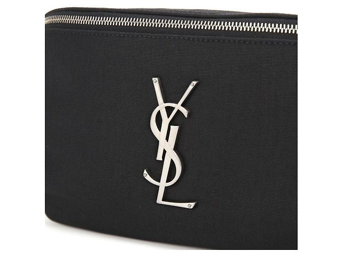 Autre Marque Borsa a tracolla Cassandra Monogram Silver-Zip Body Bag - vista 6