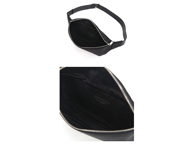 Autre Marque Borsa a tracolla Cassandra Monogram Silver-Zip Body Bag - vista 8