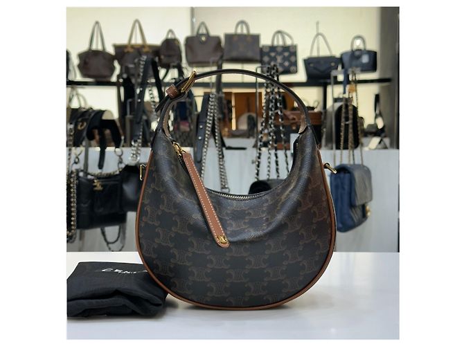 Céline Tin Lulu Triumph Canvas Tasche - Ansicht 3