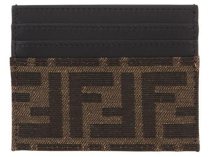 Fendi Monogram Kartenetui Stoff - Ansicht 5