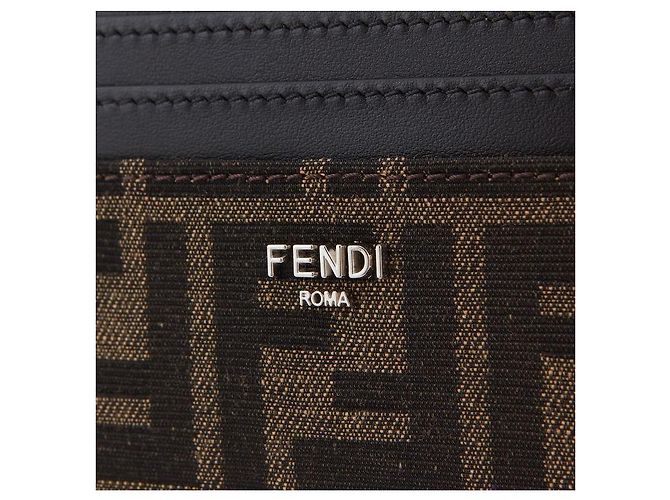 Fendi Monogram Kartenetui Stoff - Ansicht 6