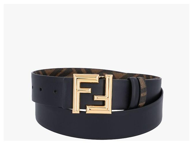Fendi Cintura reversibile Monogram - vista 2