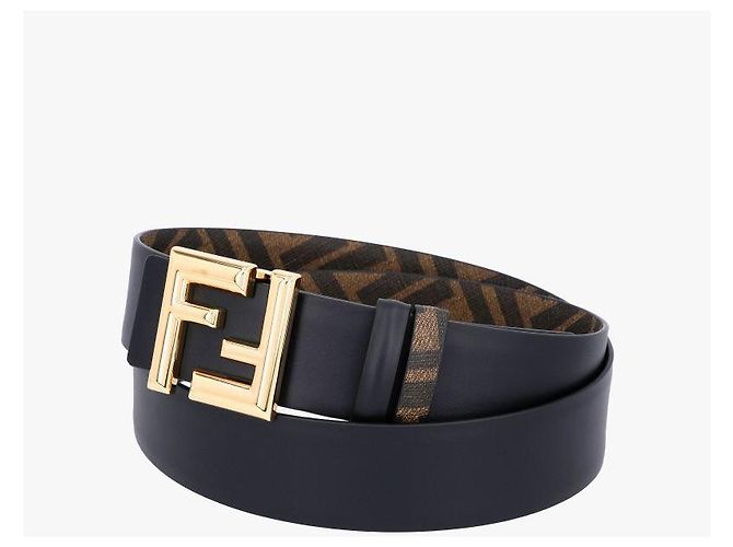 Fendi Cintura reversibile Monogram - vista 4