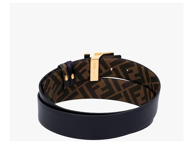 Fendi Cintura reversibile Monogram - vista 5