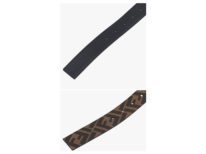 Fendi Cintura reversibile Monogram - vista 8