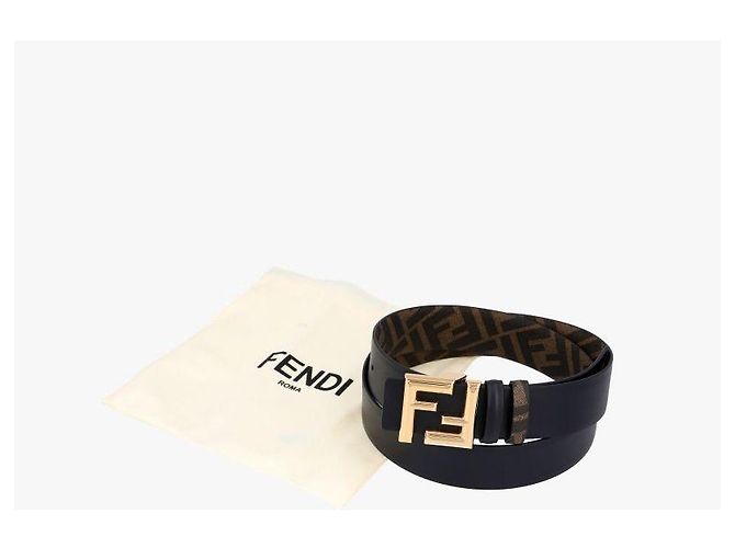 Fendi Cintura reversibile Monogram - vista 9