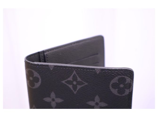 Louis Vuitton Portafoglio Lungo Brazza Monogram Eclipse - vista 3