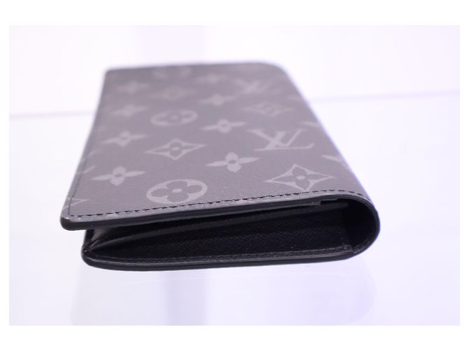 Louis Vuitton Portafoglio Lungo Brazza Monogram Eclipse - vista 4