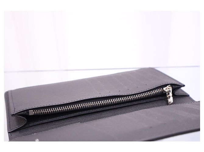 Louis Vuitton Portafoglio Lungo Brazza Monogram Eclipse - vista 7