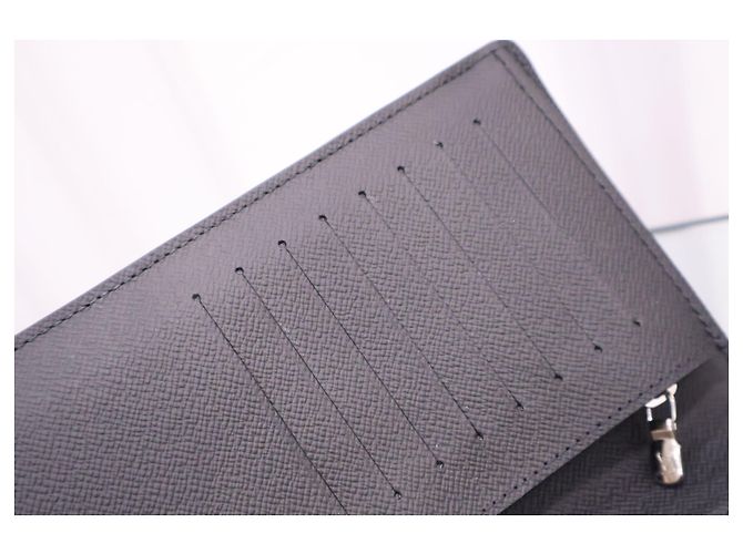 Louis Vuitton Portafoglio Lungo Brazza Monogram Eclipse - vista 9