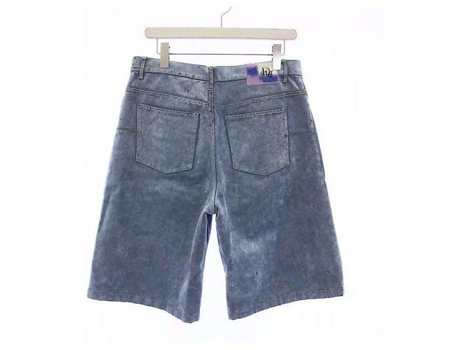 Bermuda Dior in denim blu - vista 3