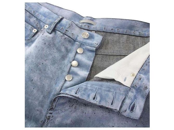 Bermuda Dior in denim blu - vista 8