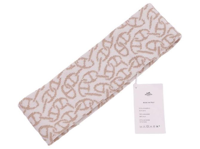 Hermès Fascia in maglia di cashmere e seta - vista 4