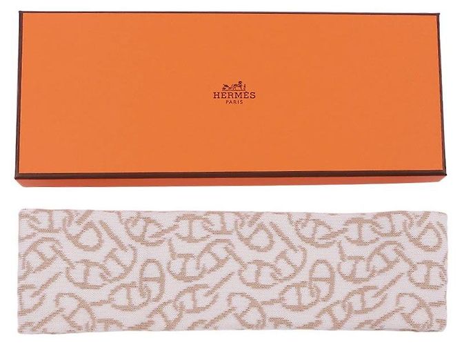 Hermès Fascia in maglia di cashmere e seta - vista 6
