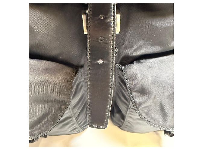 Prada Medium Nylon Rucksack Schwarz - Ansicht 9