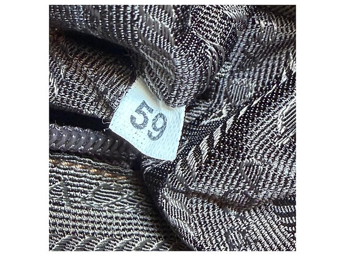 Prada Zaino in nylon bicolore marrone Medium - vista 11