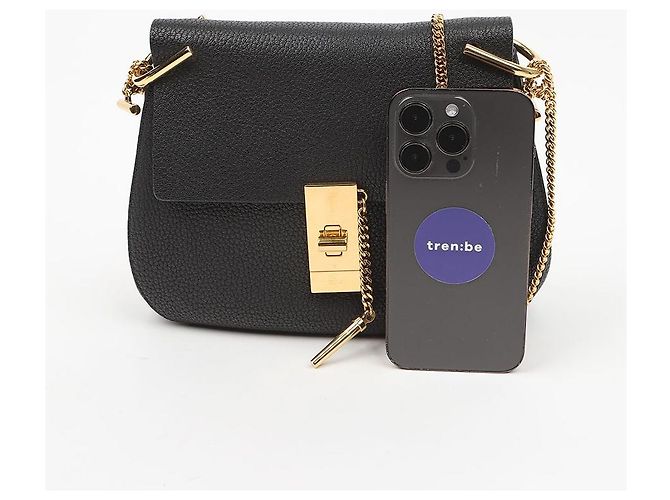 Chloé Small Black Leather Shoulder and Crossbody Bag - view 10