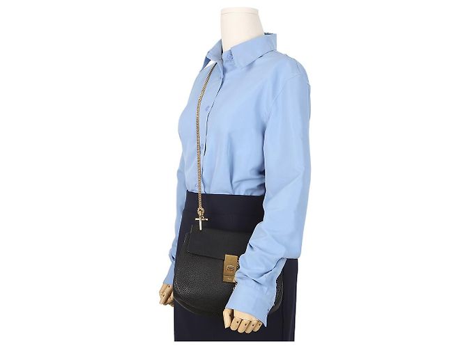 Chloé Small Black Leather Shoulder and Crossbody Bag - view 11