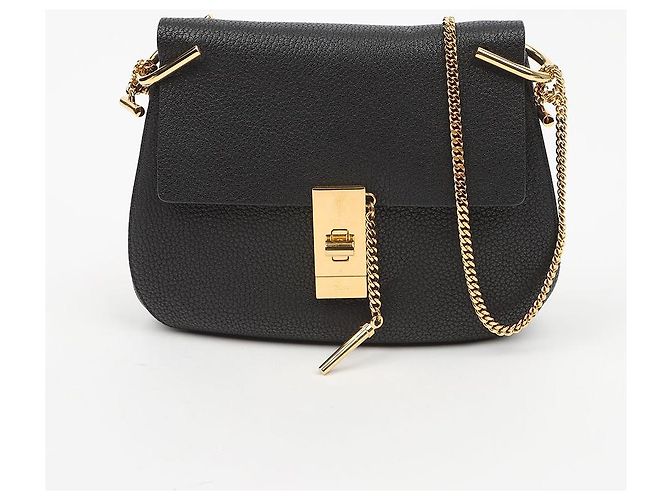 Chloé Small Black Leather Shoulder and Crossbody Bag - view 2
