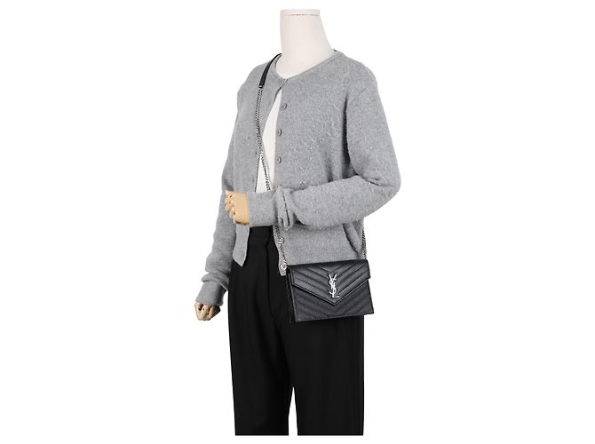 Autre Marque Borsa a catena Monogram Matelassé Black - vista 17