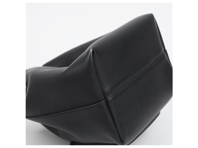 Bucket Louis Vuitton Borsa a secchiello tote in pelle nera - vista 10