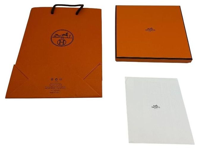 Sciarpa Hermès in seta chiffon multicolore - vista 5