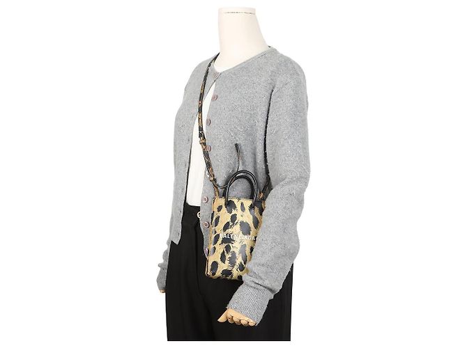 Balenciaga Mini Borsa a Tracolla Porta Cellulare - vista 14
