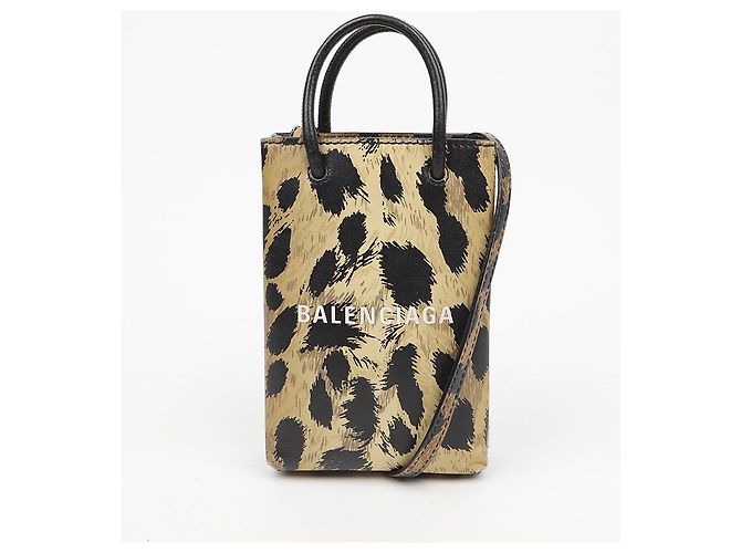 Balenciaga Mini Borsa a Tracolla Porta Cellulare - vista 2
