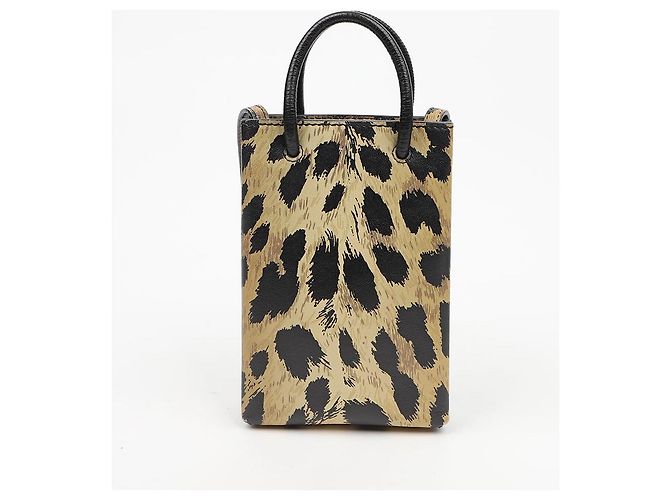 Balenciaga Mini Borsa a Tracolla Porta Cellulare - vista 4