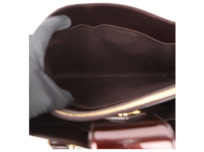Louis Vuitton Melrose Monogram Vernis Tote Bag Amarante - Ansicht 12
