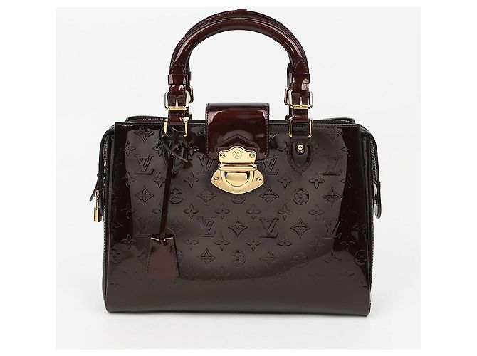 Louis Vuitton Melrose Monogram Vernis Tote Bag Amarante - Ansicht 2