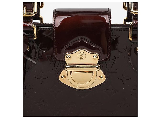 Louis Vuitton Melrose Monogram Vernis Tote Bag Amarante - Ansicht 3
