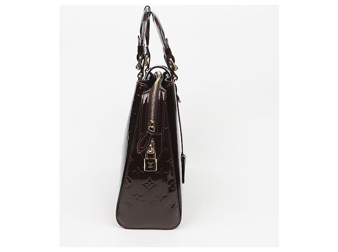 Louis Vuitton Melrose Monogram Vernis Tote Bag Amarante - Ansicht 6
