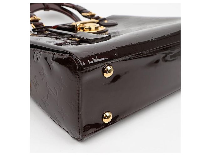Louis Vuitton Melrose Monogram Vernis Tote Bag Amarante - Ansicht 9