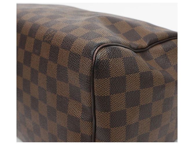 Louis Vuitton Borsa Tote Speedy Damier Ébène Canvas - view 12