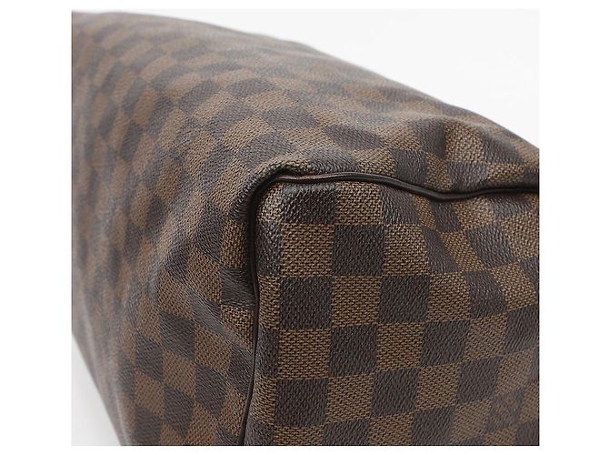 Louis Vuitton Borsa Tote Speedy Damier Ébène Canvas - view 14