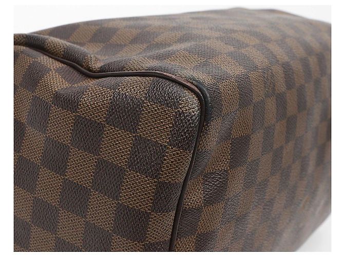 Louis Vuitton Borsa Tote Speedy Damier Ébène Canvas - view 15